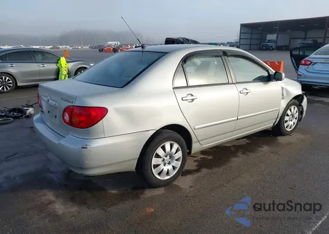 2003 Toyota Corolla Le z USA, uszkodzony, nr VIN 2T1BR38E23C109778